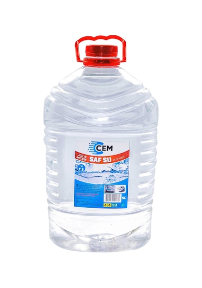 Cem Saf Su Ütü Ve Akü Suyu 5 Lt