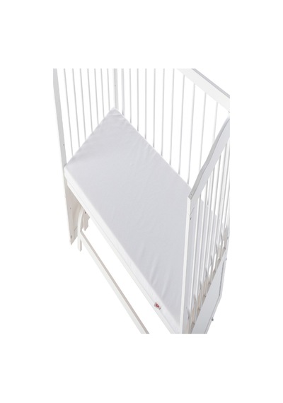 Taşçı 60x120 Cm Fitted Alez Sıvı Geçirmez Micro Kumaş Yatak Koruyucu Beyaz