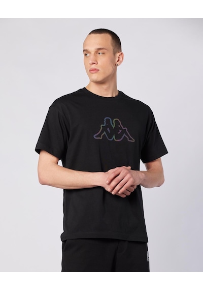 Kappa Logo Brian T-shirt Erkek Siyah Regular Tişört