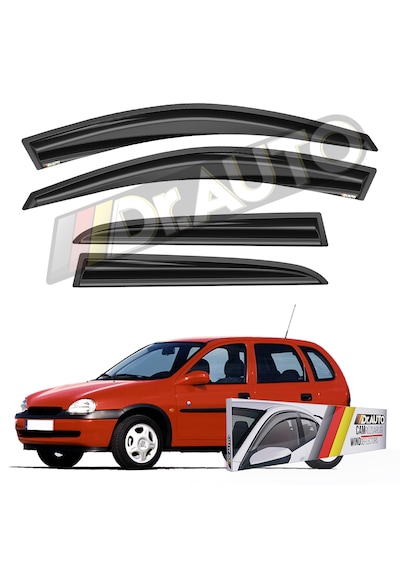 Opel Corsa B 1993-2000 Cam Rüzgarlığı 4'lü