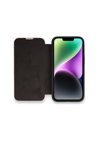 Apple iPhone  Uyumlu- 13 Pro Max Kılıf Dolpin Kapaklı - Siyah