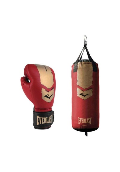 Everlast Prospect 2 Junior Boks Torbası Seti Red/gold 76x28cm P00003139 Çok Renkli