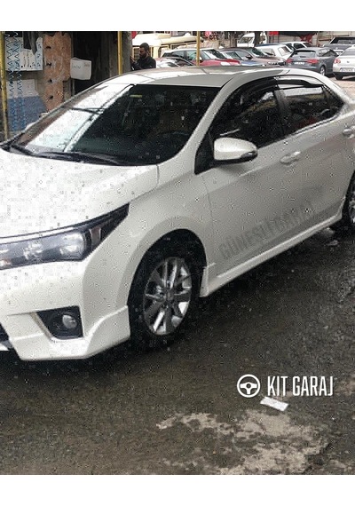 Kit Garaj Toyota Corolla Yan Marşpiyel Çift Boyasız