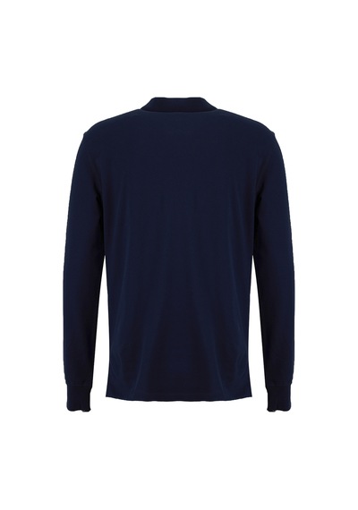 Dockers Lacivert Erkek Regular Fit Polo T-shirt D2620091410 Uzun Kollu T-shirt Polo