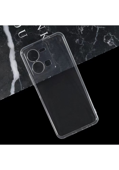 Zore Vivo Y35 Kılıf Msra Süper Silikon Kapak - Renksiz Renksiz