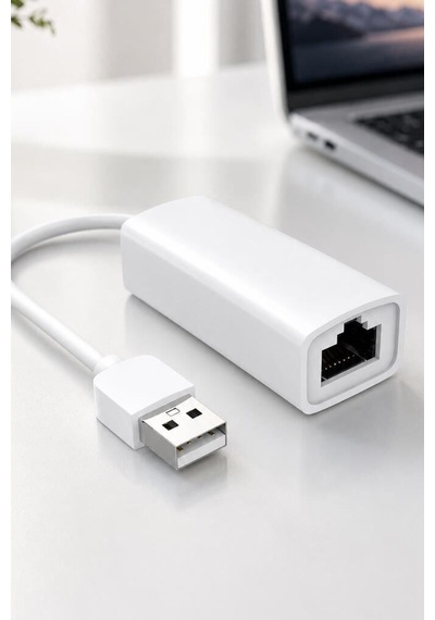 Özel Üretim Tablet Aktarım Çözüm Ethernet Dönüştürücü Usb 2.0 Çevirici Adaptörü Yd75 Beyaz