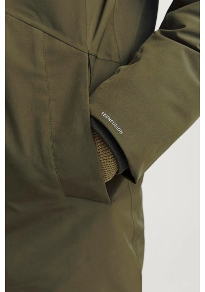 Jack & Jones 12258403 Erkek  Koyu Yeşil Mont & Kaban