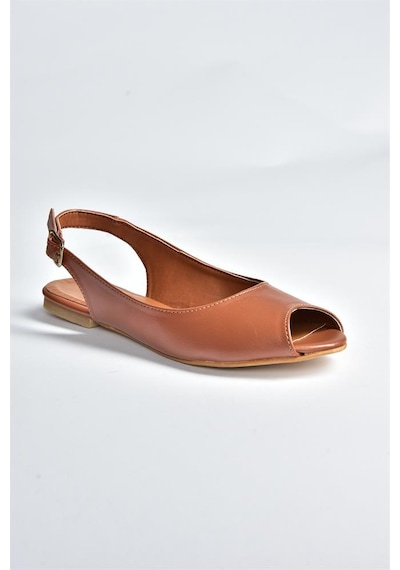 Fox Shoes Taba Kadın Sandalet B726104509