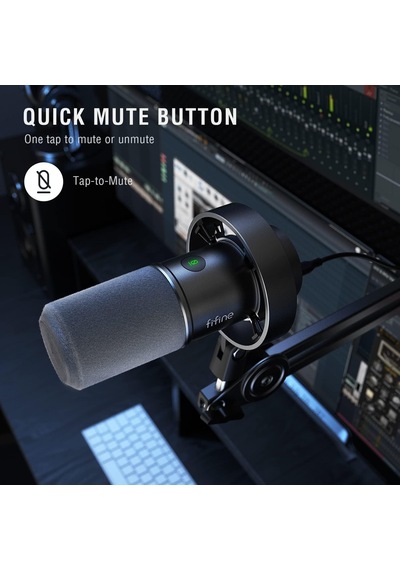 K688 Usb - Xlr Dinamik Yayıncı Youtuber Bilgisayar Oyuncu Stüdyo Mikrofonu