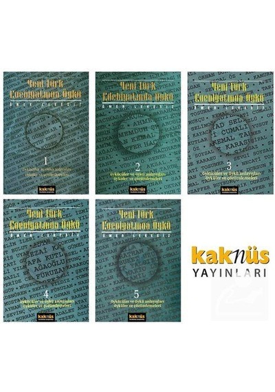 Yeni Türk Edebiyatında Öykü (5 Ciltlik Takım) - Ömer Lekesiz - Kaknüs Yayınları