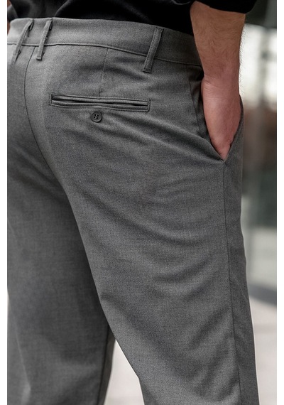 Madmext Antrasit Basic Erkek Pantolon E6576