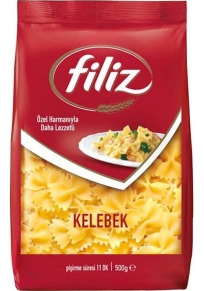 3 Adet Kelebek Makarna 500 Gr