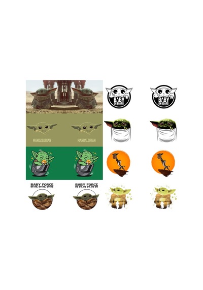 Baby Yoda Grogu The Mandalorian Kupa Bardak Modelleri (Star Wars) (506074987)