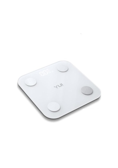 Yui KB12 Plus Şarjlı Yağ Ölçer Fonksiyonlu Akıllı Bluetooth Tartı (Teşhir)