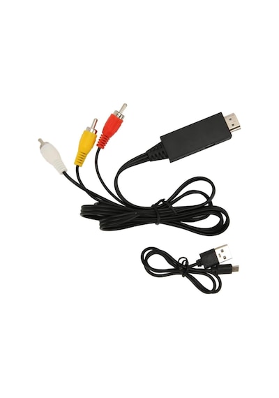 4875 Hdmı To Rca Av 4k30hz Çevirici Dönüştürücü Adaptör