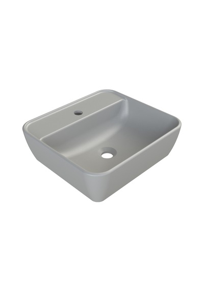 Mat Gri Lavabo, 46x42 Cm Modern Tasarım 508 Yeşil