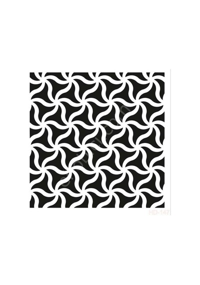 Hd147 Cadence Home Dekor Stencil 45X45