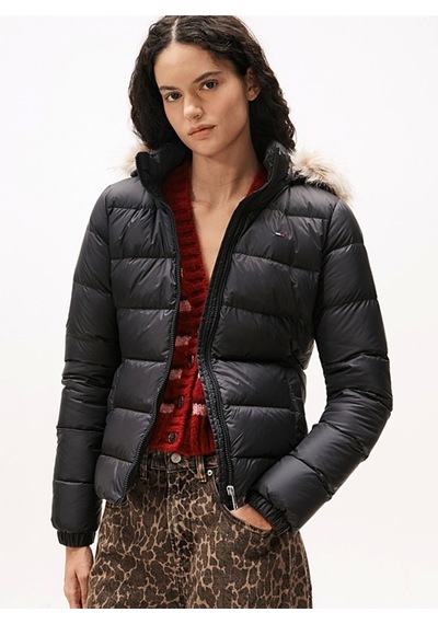 Tommy Jeans Kadın Mont-dw0dw18312 Siyah