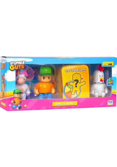 Stumble Guys 4'lü Aksiyon Figür Set 2 Robin
