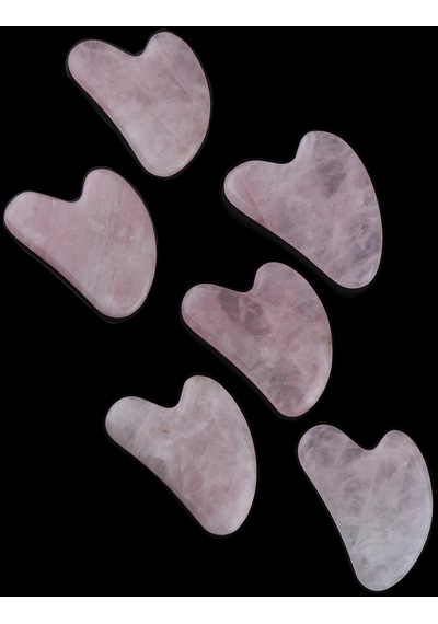 Gua Sha Pembe Kuvars Taşı - Yüz Cilt Masaj Taşı - Ms0038
