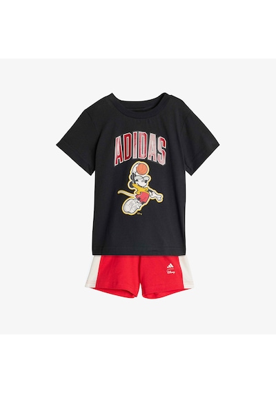 Adidas Disney Mickey Mouse Set Çocuk Siyah Şort Takım Jz7677 Siyah