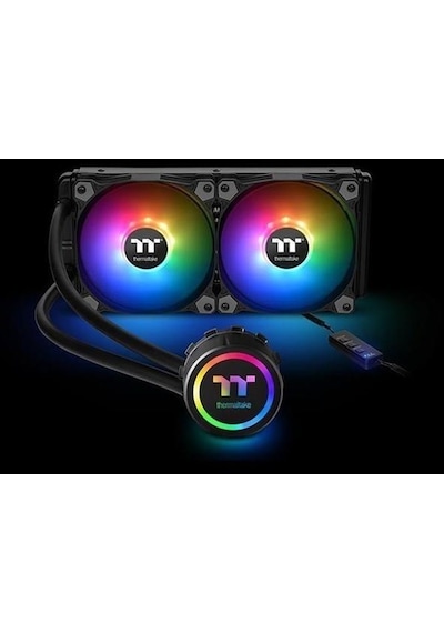 Thermaltake 240mm Water 3.0 240 Cl-w233-pl12sw-b Argb Am4-2066p Sıvı Soğutmalı İşlemci Fanı