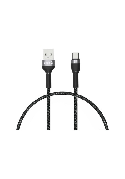 Shira Serisi Type-c Usb Kablo 30cm Siyah