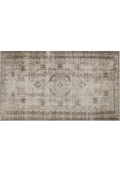 Klasik Modern Vintage Eskitme El Dokuma Halı 166 X 280 Cm 9355