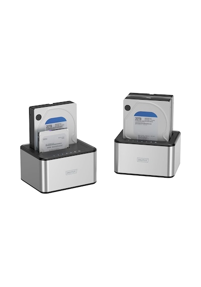 Digitus Da-71540-2 Çift Sata Hdd Yerleştirme İstasyonu Usb 3.