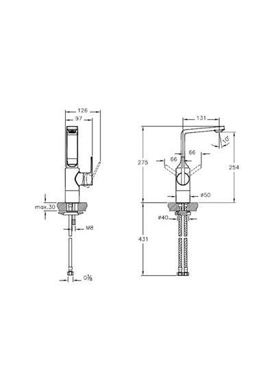 Artema Suit L A4246823 Yüksek Lavabo Bataryası Altın