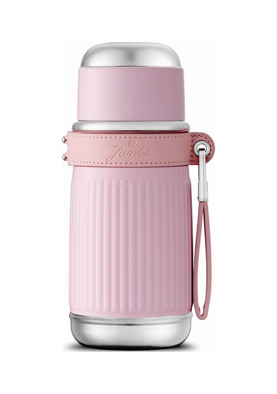 Jumbo Magic Pipetli Pembe Termos 650 Ml