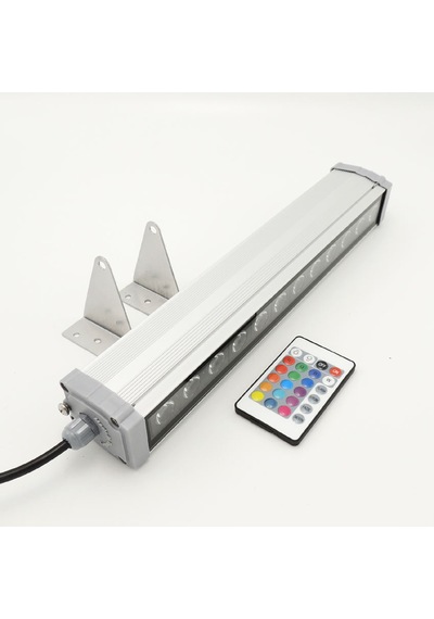 Rgb Led Aydınlatma Wall Washer Duvar Boyama 35 Cm 12w Kumandalı