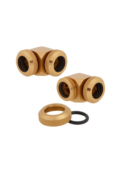 CORSAIR CX-9052016-WW Fitting (hard tube),XF Hardline 2-pack (90°
