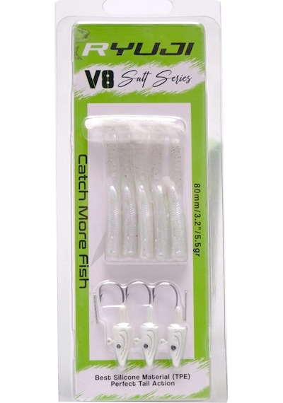 Ryuji V8 5.5gr. 8cm Silikon Yem