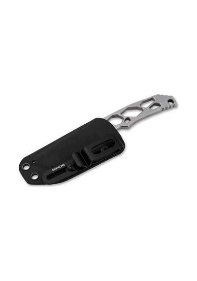 Böker Plus Superlight Tanto Kamp Bıçak Gümüş