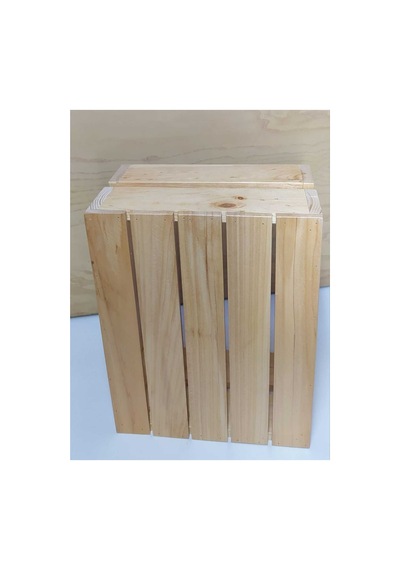 Ahsap Kasa Büyük Lüx Natural Natural