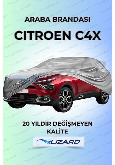 Citroen C4x Uyumlu Lüks Araba Brandası Miflonlu Branda Oto Çadır Örtü