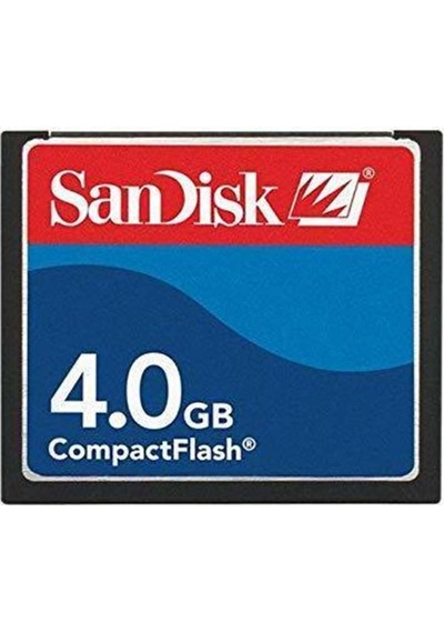 Sandisk Compact Flash 4 Gb Cf Hafıza Kartı+Kart Okuyucu