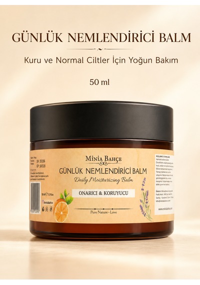 Minia Bahçe Kuru ve Normal Ciltler İçin Yoğun Günlük Nemlendirici Balm 50 ML