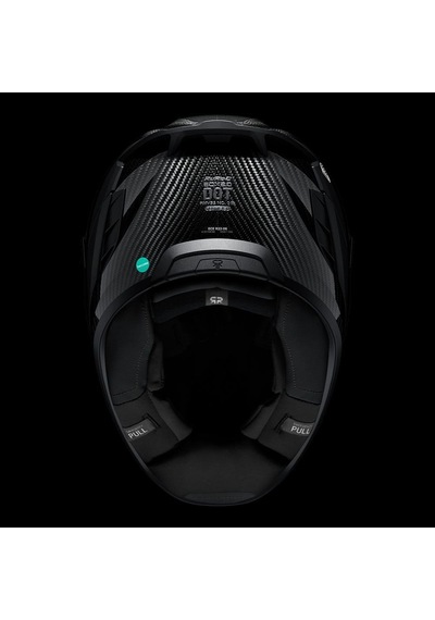 Ruroc Eox 2.0 Liquid Carbon Kapalı Kask Siyah - Karbon