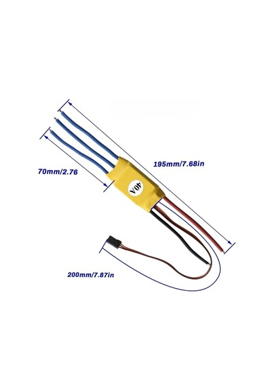 40a Esc Fırçasız Motor Sürücü