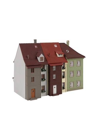 1/87 Üçlü Kasaba Evi Maketi, Faller 130708