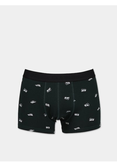 Colin's Colins Modern Fit Baskılı Erkek Yeşil Boxer Cl1075767 Q1.v1 Grn Yeşil