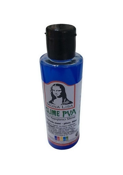 Monalisa Sıvı Yapıştırıcı Slime 70 Ml Fosforlu Mavi Slime