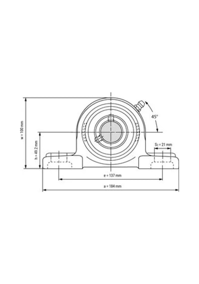 Ucp 208 Yatakli Rulman 40Mm 417711771