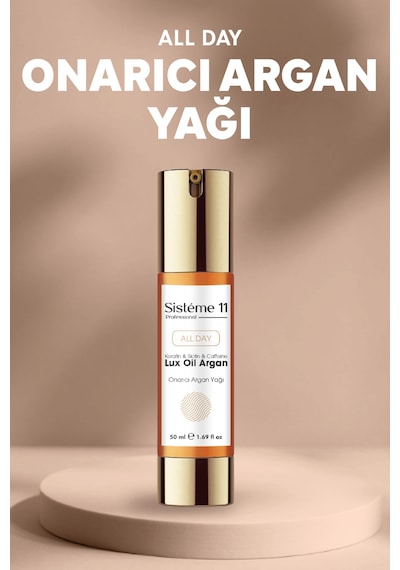 Sistéme 11 Argan Yağı içeren Besleyici Saç Bakım Yağı 50 ML