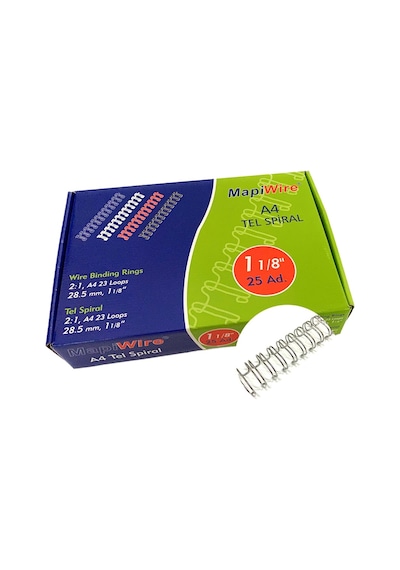 M.wire-2:1-1.1/8 Kutu Tel Krom 25