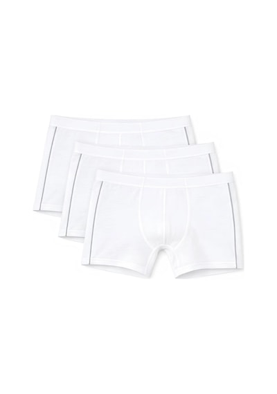 Yıldız Çamaşır Erkek Modal Biyeli Boxer 105-106-107-108-109 - 3 Adet Beyaz