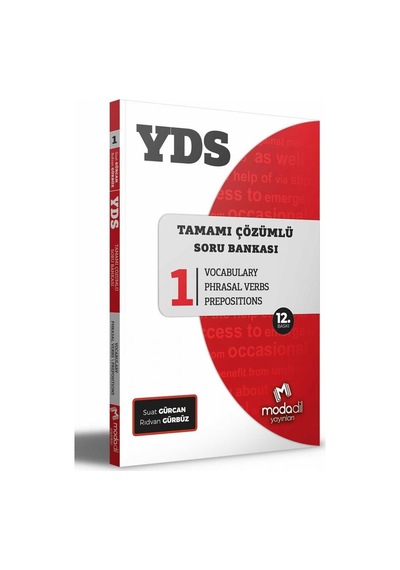 Modadil Yayınları Yds Tamamı Çözümlü Modüler Soru Bankası Serisi N11.3