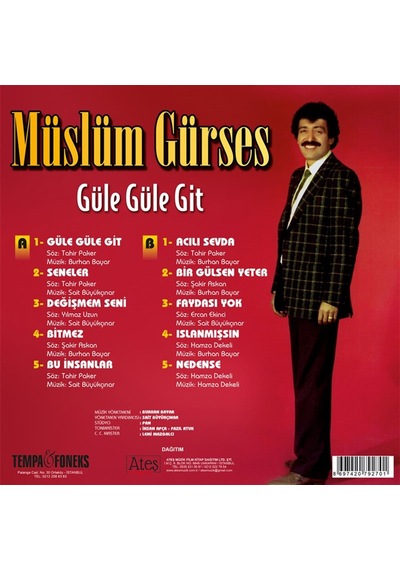 Müslüm Gürses Güle Güle Git